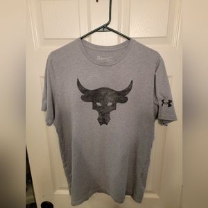 UA Project Rock Large Gray Shirt